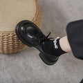 Damen Bequeme Derbyschuhe mit klassischem Design und rutschfester Sohle