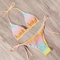 Damen Bikiniset mit verspieltem Rüschen-Design R&B