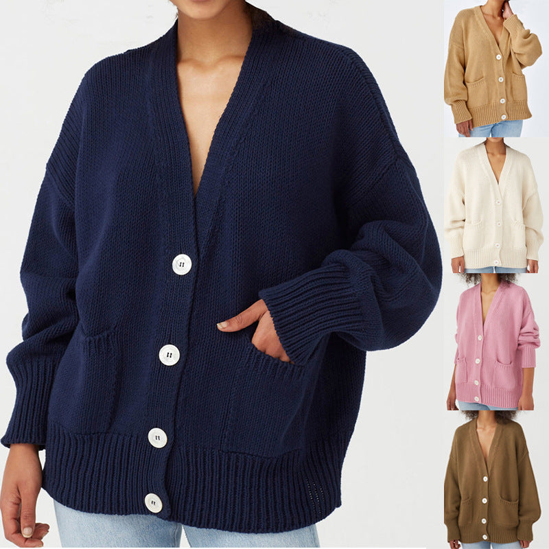 Damen Grobstrickcardigan R&B