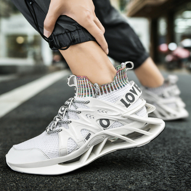 Damen moderne Sport-Sneaker mit innovativer Dämpfungstechnologie und atmungsaktivem Obermaterial