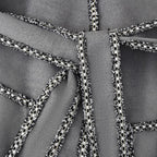 Damen lässiger Cardigan mit praktischen Taschen und eleganter Schnürung R&B
