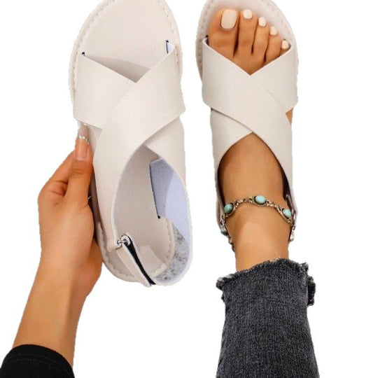 Damen Riemensandalen mit verstellbarem Riemendesign R&B