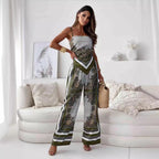 Damen Palazzo Overall R&B