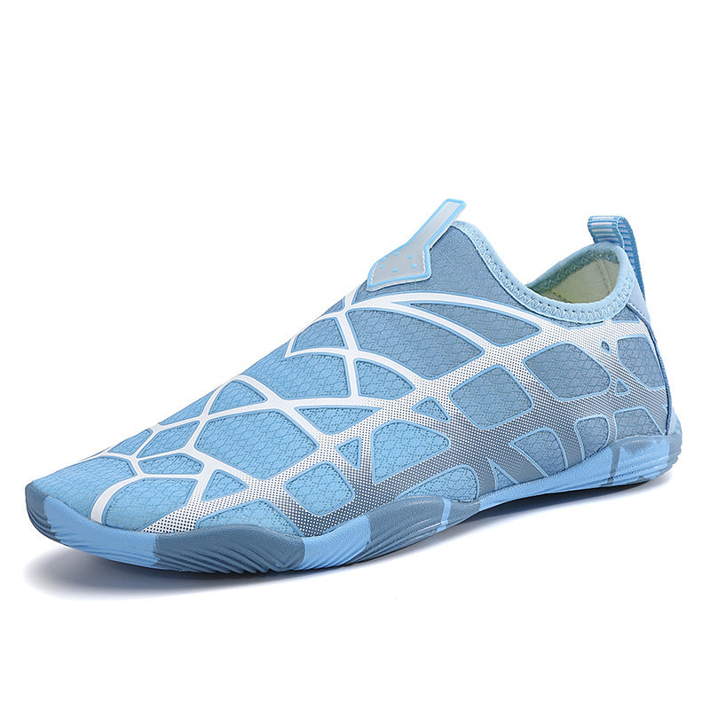 Damen Aqua-Schuhe mit rutschfester Sohle und elastischem Schnellschnürsystem R&B
