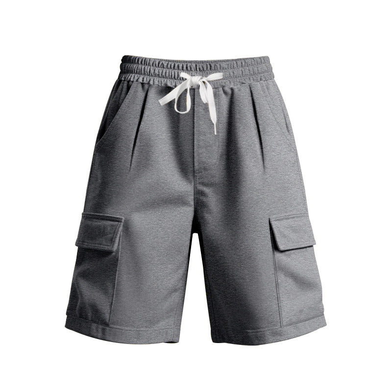 Damen komfortable Cargo-Shorts mit elastischem Bund und praktischen Seitentaschen R&B