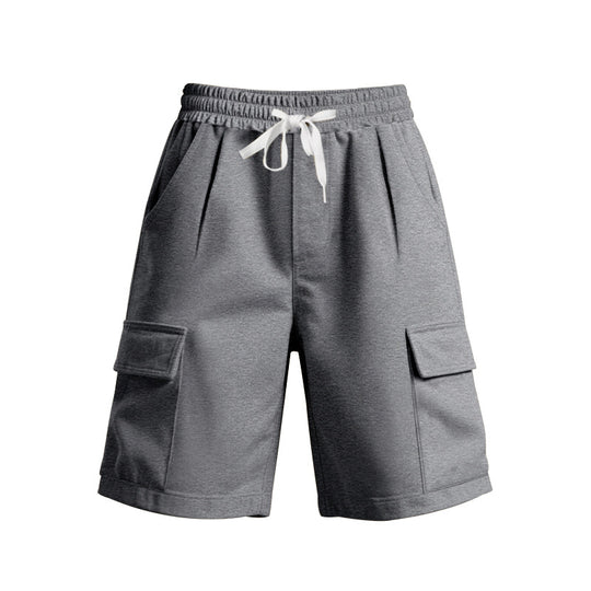 Damen komfortable Cargo-Shorts mit elastischem Bund und praktischen Seitentaschen R&B