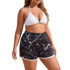 Damen bunte Strandshorts R&B