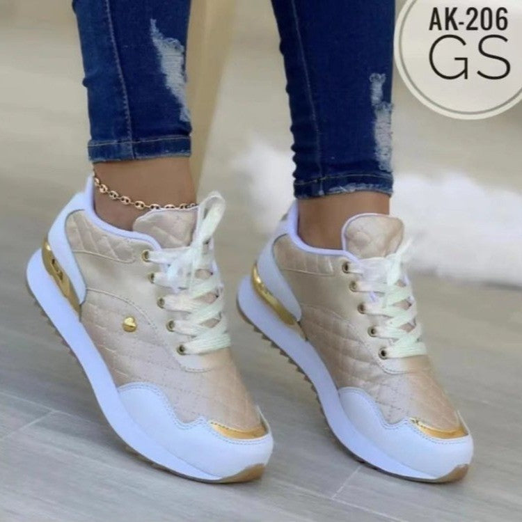 Damen Sportliche Sneakers mit modischen Akzenten und komfortabler Dämpfung R&B