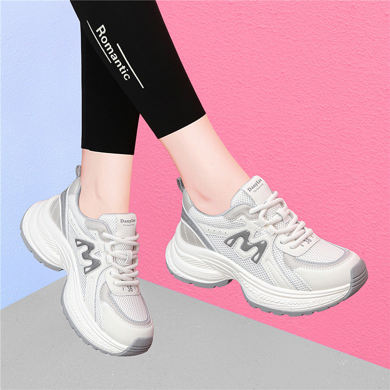 Damen Freizeit-Sneaker mit dämpfender Sohle und atmungsaktivem Obermaterial R&B