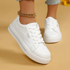 Damen Sneakers mit modischem Sternenmotiv und dämpfender Sohle R&B