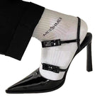 Damen elegante spitze Slingback-Pumps