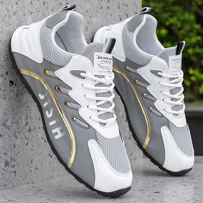 Herren Sportschuhe mit atmungsaktivem Mesh-Obermaterial und rutschfester Sohle R&B
