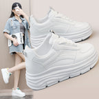 Damen modische Plateau Sneakers mit dämpfender Laufsohle und atmungsaktivem Obermaterial R&B