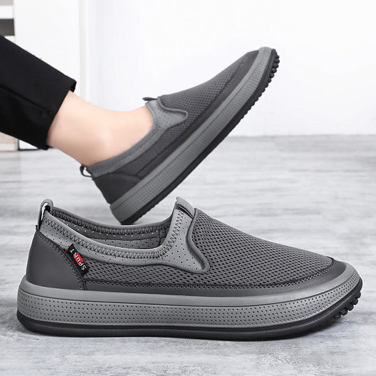 Damen Bequeme und atmungsaktive Slip-On Sneakers mit besonders weichem Innenfutter R&B