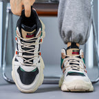 Damen Modische Sport Sneaker mit hohem Schaft und rutschfester Sohle