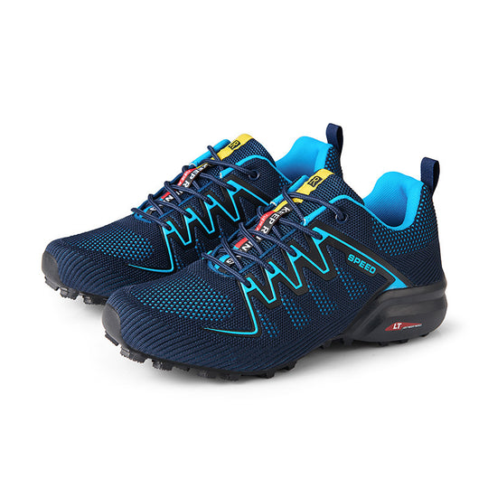Damen Trailrunning-Schuhe mit rutschfester Sohle und atmungsaktiver Mesh-Oberfläche R&B