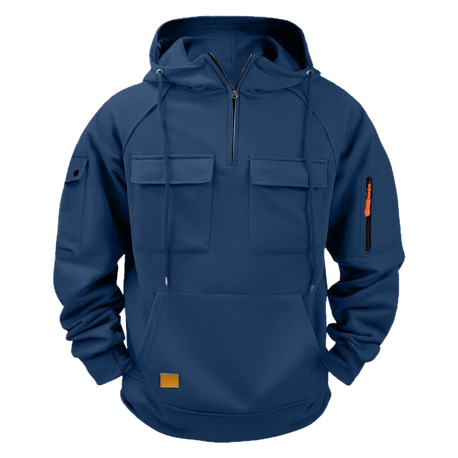 Herren Alltags-Hoodie mit praktischen Taschen R&B
