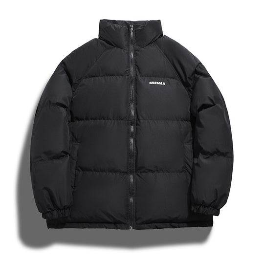 Damen isolierte Pufferjacke mit hochabschließendem Kragen und strukturiertem Steppmuster R&B