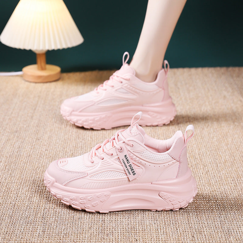 Damen Sportliche Sneakers mit atmungsaktiver Obermaterialstruktur und dämpfender Sohle R&B