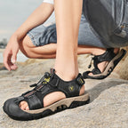Herren Outdoor-Sandalen mit anatomischem Fußbett und rutschfester Sohle R&B