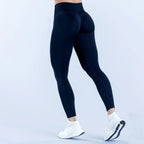Damen High-Waist Sportleggings mit figurbetonter Passform und atmungsaktivem Material R&B