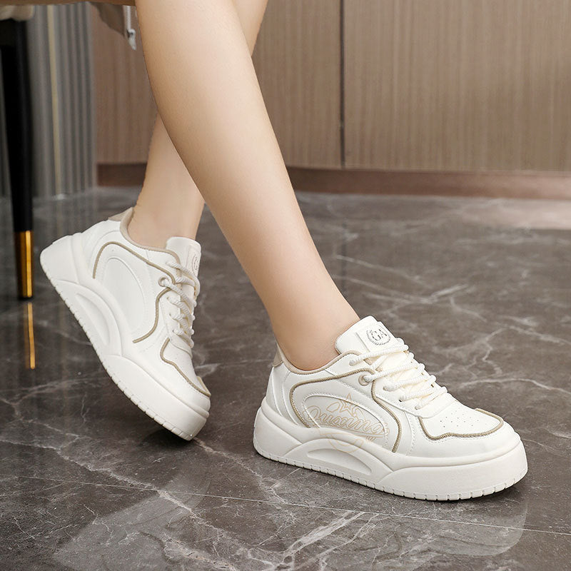 Damen Sportliche Sneakers mit herausnehmbarer Dämpfungstechnologie und hochwertiger Oberflächenstruktur R&B