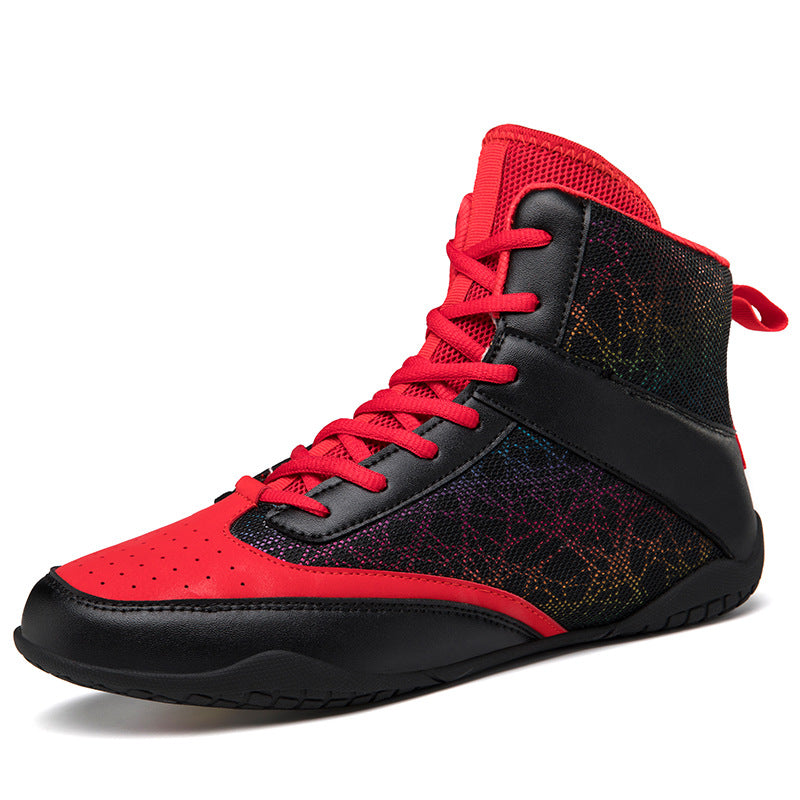 Damen Sportliche Fitnessstiefel mit hohem Profil und rutschfester Sohle R&B