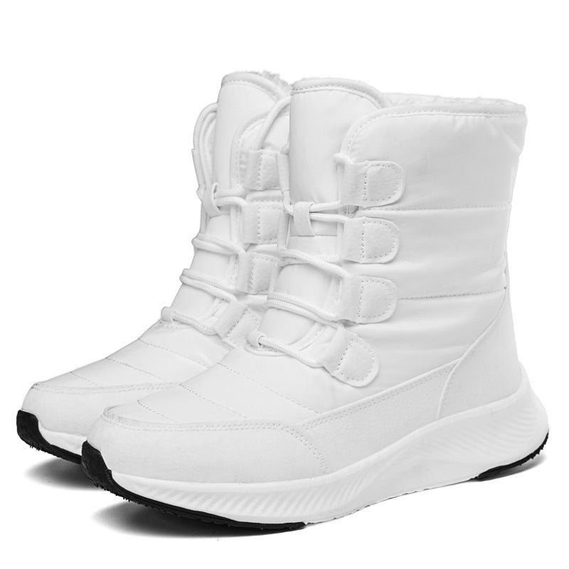 Damen Winterliche Sneaker Boots mit isolierendem Innenfutter und rutschfester Sohle R&B