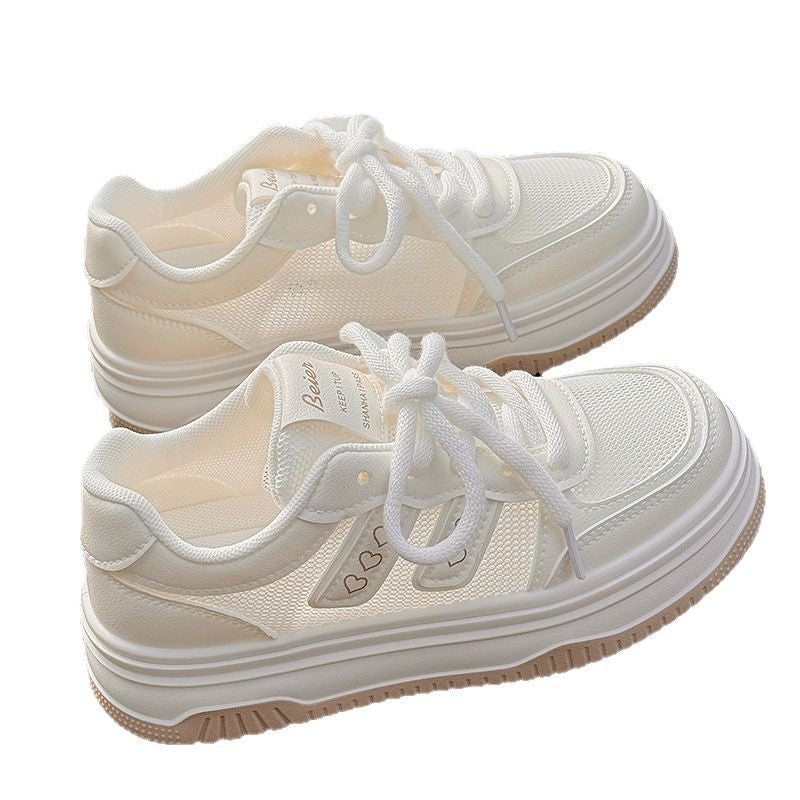 Damen Sportliche Sneakers mit atmungsaktiver Netzstruktur und stoßdämpfender Sohle R&B