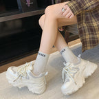 Damen Sportliche Chunky Sneakers R&B