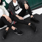 Damen Modische High-Top Sneakers mit einzigartigem Design und rutschfester Sohle