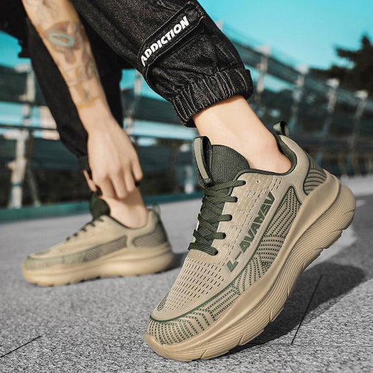 Damen Hochleistungs-Laufschuhe mit atmungsaktivem Mesh-Obermaterial und dämpfender Sohle R&B