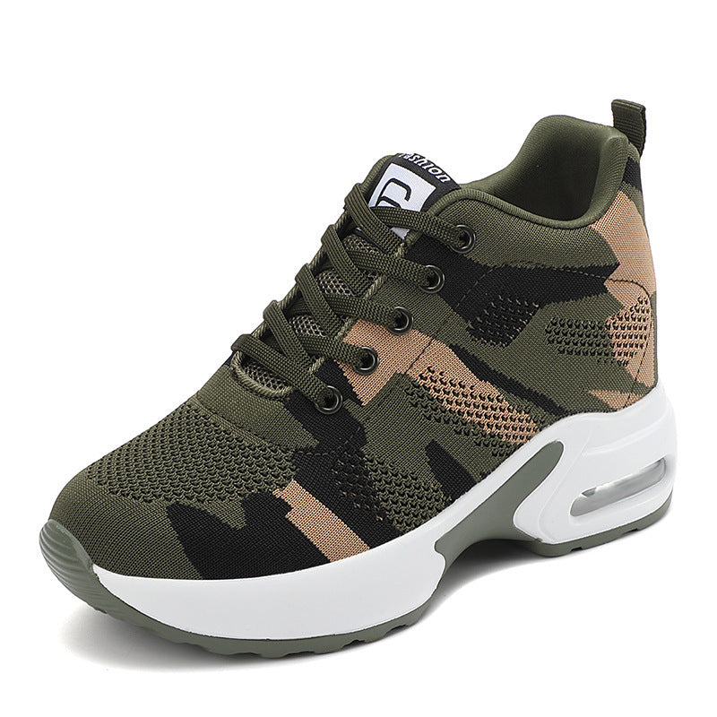 Damen Hochwertige Air-Cushion Sneakers mit atmungsaktivem Obermaterial