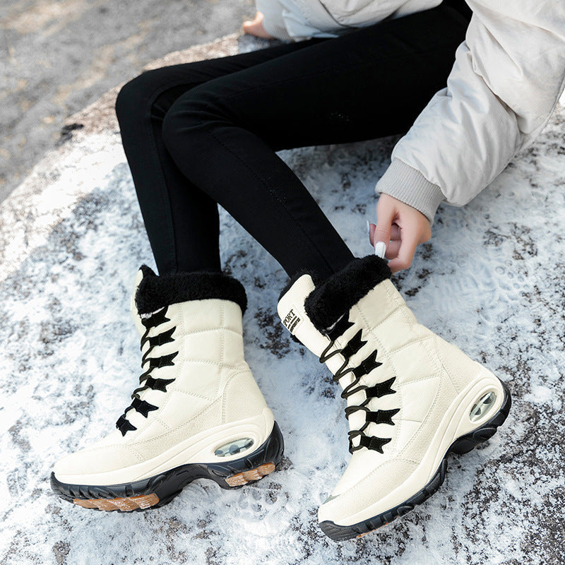 Damen Winterstiefel mit isolierendem Futter und griffiger Sohle R&B