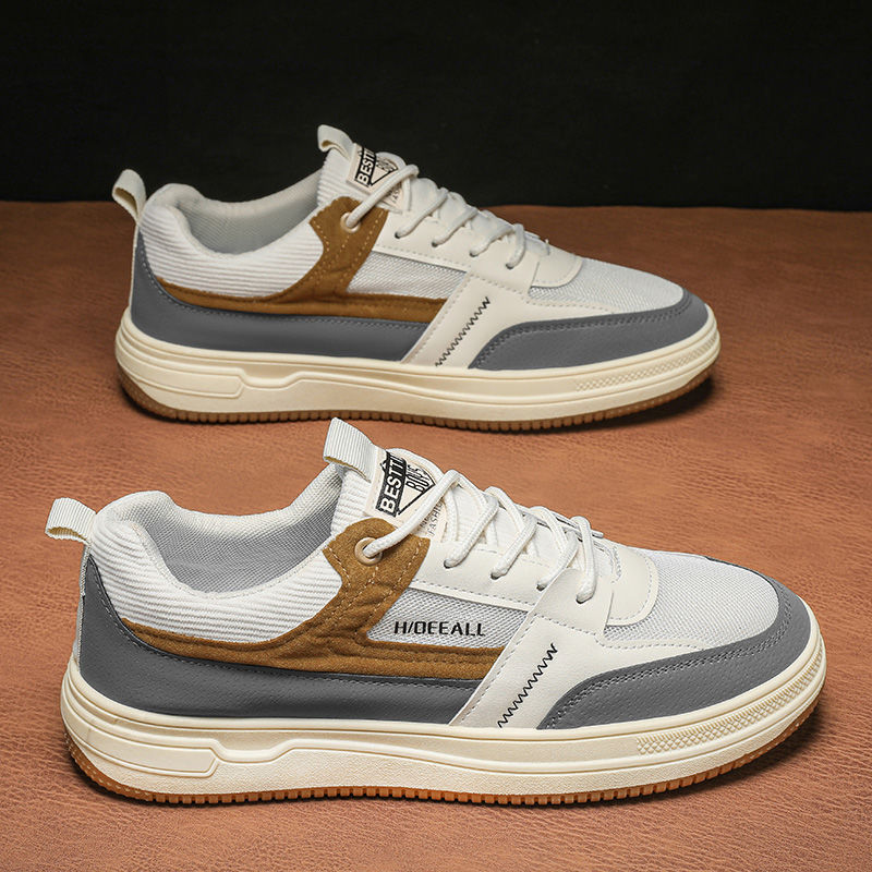 Damen Sportliche Sneaker mit atmungsaktiven Mesh-Einsätzen und stoßdämpfender Sohle R&B