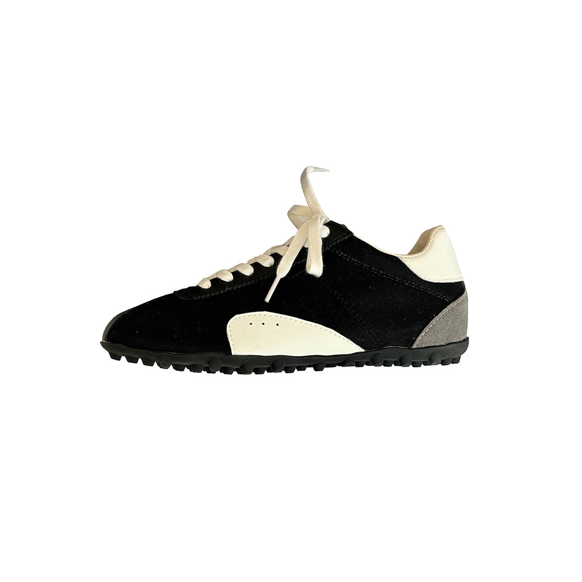 Damen Sportliche Sneakers im minimalistischen Design mit atmungsaktiver Oberflächenstruktur und stabiler Sohle