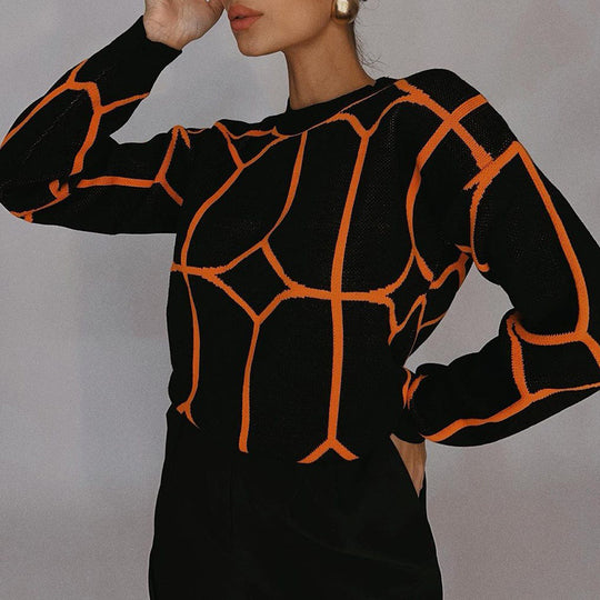Damen modischer Pullover R&B