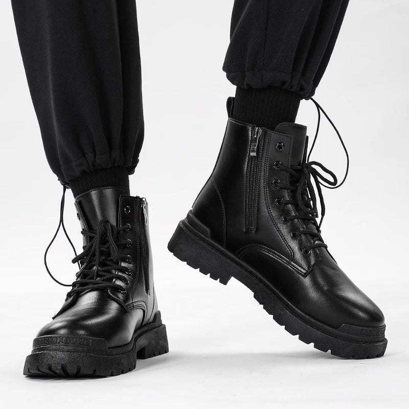 Damen robuste Stiefel mit rutschfester Sohle und modischem Design