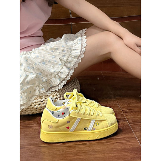 Damen Sportliche Sneaker mit klassischem Design und dämpfender Sohle R&B