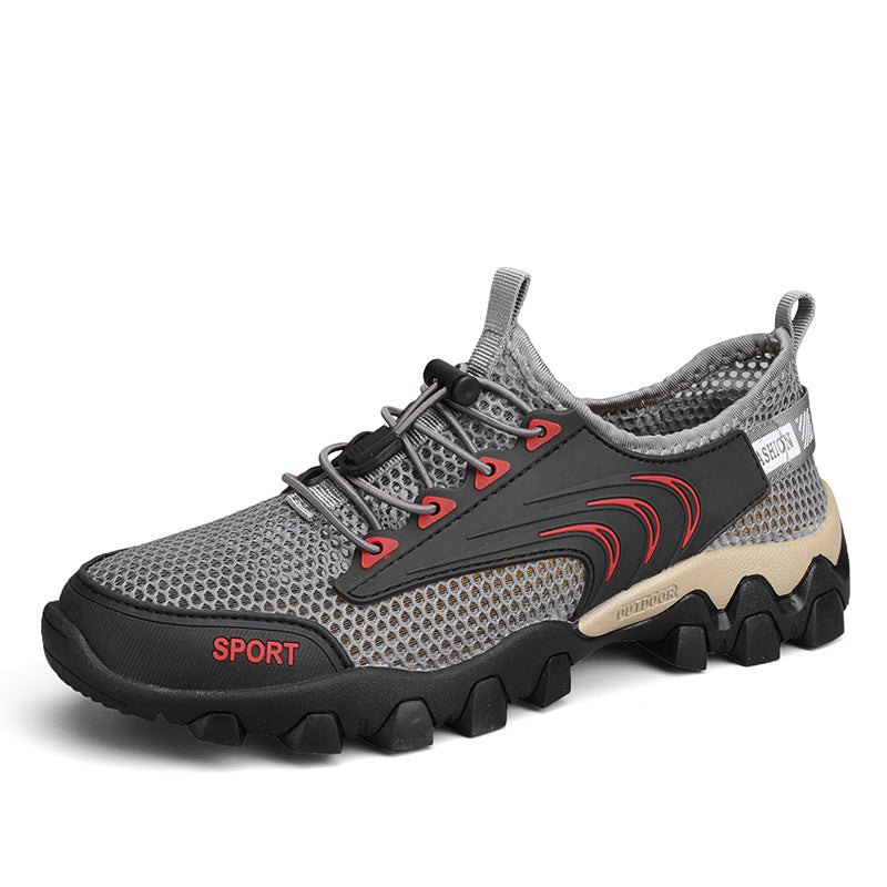 Damen Sportliche Mesh-Sneaker mit rutschfestem Profil R&B