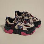 Damen Sportliche Chunky Sneakers mit innovativer Schnürtechnologie R&B
