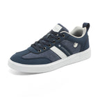 Herren nan urbaner Canvas- und Kunstleder-Sneaker mit gepolstertem Einstieg und profilierter Gummisohle R&B
