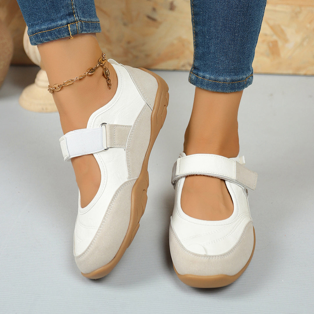 Damen orthopädische Komfortschuhe mit verstellbarem Klettverschluss R&B