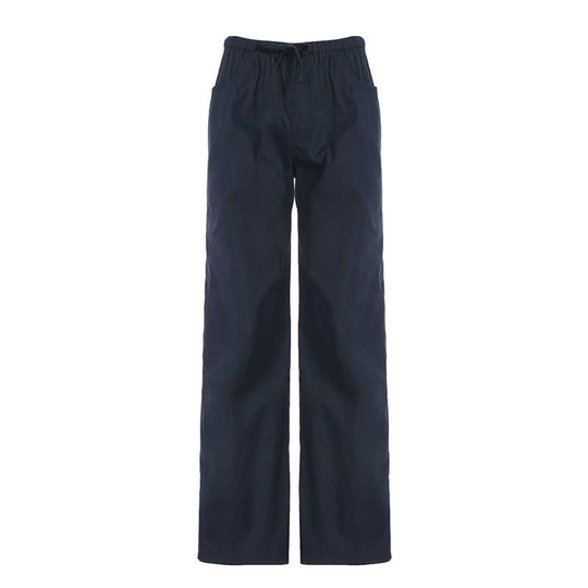 Damen Bequeme Freizeit Hose mit elastischem Bund und praktischen Taschen R&B