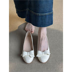 Damen Ballerinas mit elegantem Schleifendetail R&B