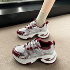 Damen Sportliche Sneakers mit atmungsaktivem Obermaterial und dämpfender Laufsohle R&B