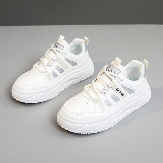 Damen Sportliche Sneakers mit dämpfender Laufsohle und atmungsaktiver Obermaterialstruktur R&B