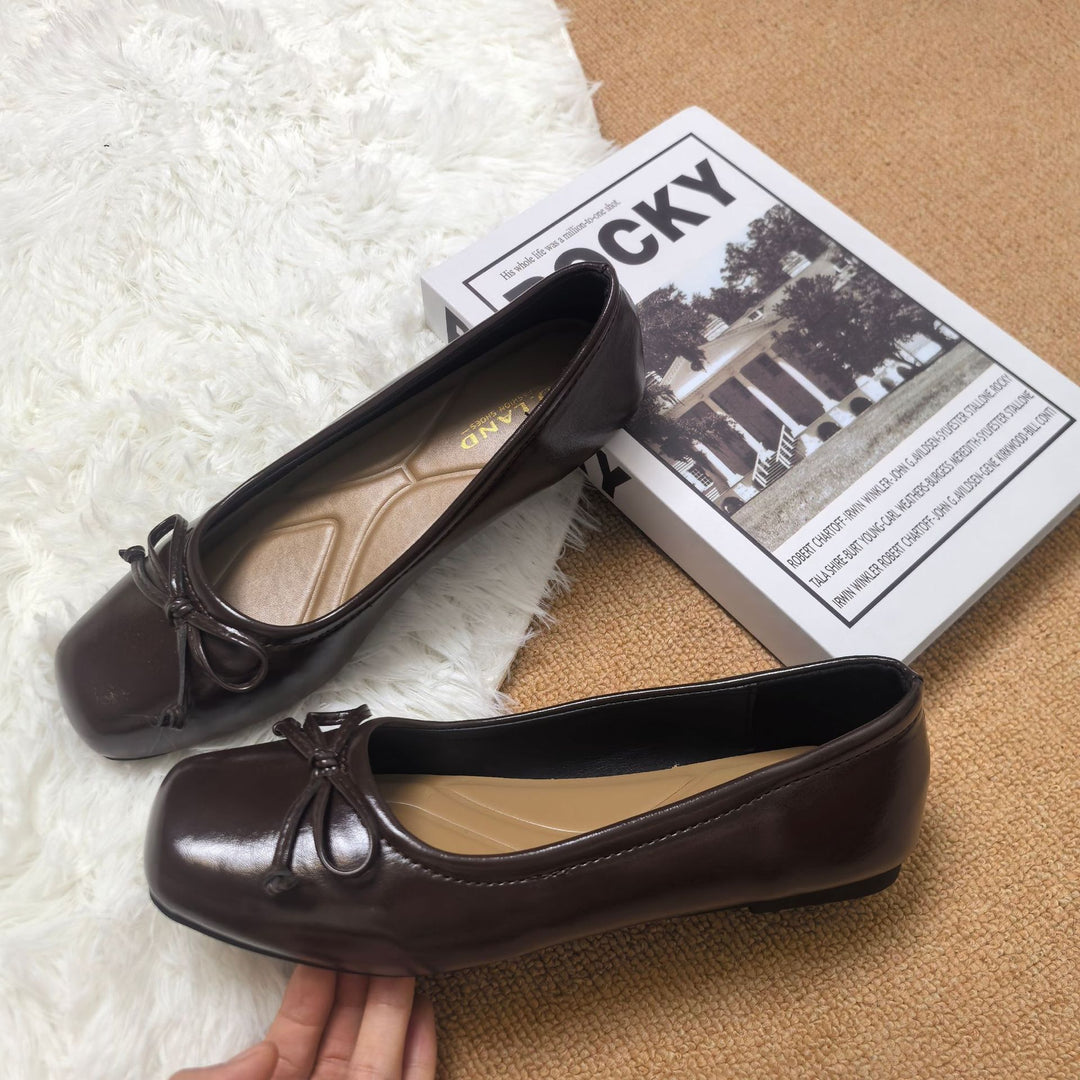 Damen Klassische Ballerinas mit zartem Schleifen-Detail und komfortablem Fußbett R&B