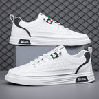Damen Mode Sneakers mit strukturierter Oberflächenstruktur und dämpfendem Sohlenprofil R&B