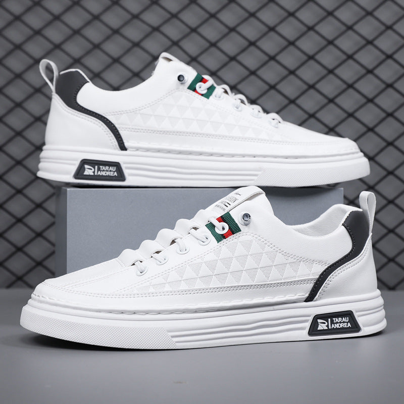 Damen Mode Sneakers mit strukturierter Oberflächenstruktur und dämpfendem Sohlenprofil R&B